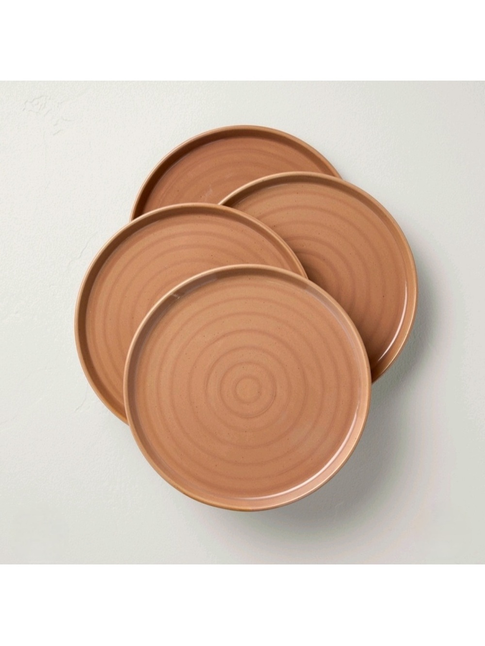 Hearth & Hand With Magnolia 4pk 10" Flared Brim Stoneware Salad Plate NEW